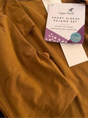 Copper Pearl brown PJ set